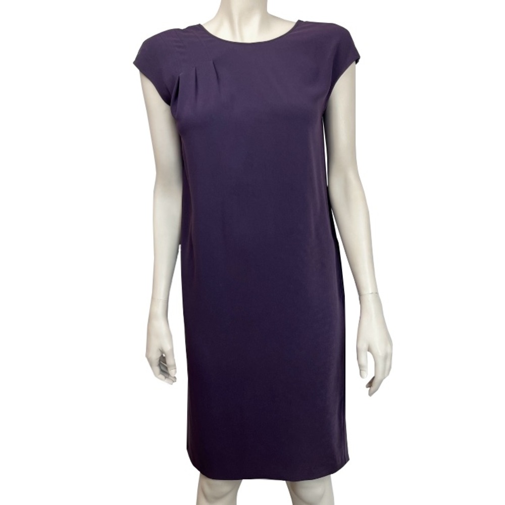 St. John Purple Dress